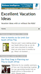 Mobile Screenshot of our-blog.excellent-vacation-ideas.com