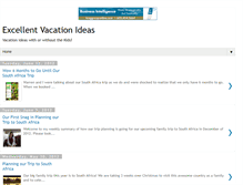 Tablet Screenshot of our-blog.excellent-vacation-ideas.com
